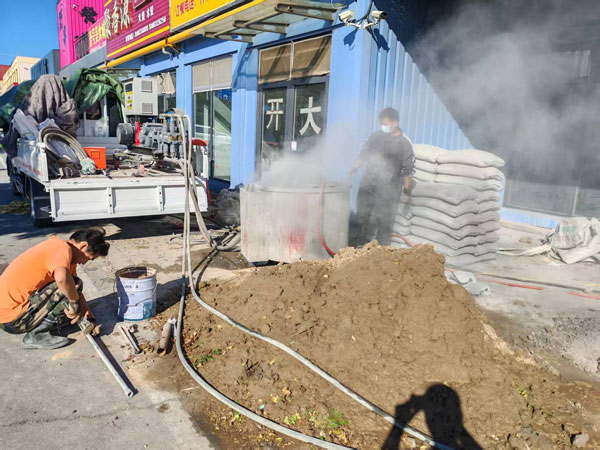 昆玉顶管注浆加固